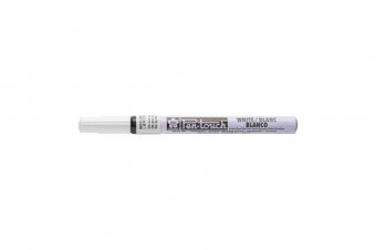 Маркер Pen-Touch супертонкий стержень 0,7 мм белый