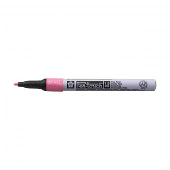 Маркер Pen-Touch тонкий стержень 1,0 мм розовый флуоресцентный
