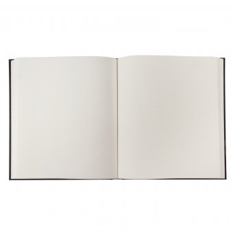 Скетчбук, слоновая кость, 100 г/м2, 190х190 мм, 110 л., книжный твердый переплет, BRAUBERG ART, 113185