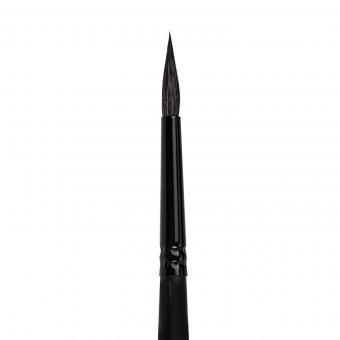 Кисть художественная проф. BRAUBERG ART CLASSIC, белка, круглая, № 4, длинная ручка, 200901