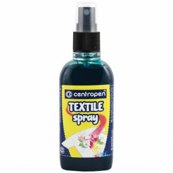 Краска-спрей для ткани и одежды ЗЕЛЕНАЯ CENTROPEN "Textile Spray", 110 мл, 1139, 9 1139 0010