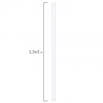 Холст в рулоне BRAUBERG ART CLASSIC, 1,5x3 м, 380 г/м2, грунтованный, 100% хлопок, мелкое зерно, 191686