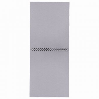 Скетчбук, серая бумага 120 г/м2, 170х195 мм, 30 л., гребень, подложка, цветная фольга, "Цветок", 98696