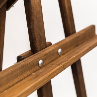 Мольберт Лира "Симпл" с покрытием, коричневый