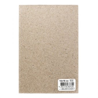 Картон грунтованный односторонний (10х15 см)