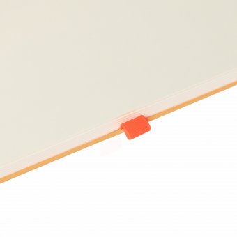 Блокнот для зарисовок Sketchmarker 140 г/кв.м 21х29.7см 80л твердая обложка, неоновый апельсин