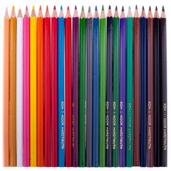 Карандаши цветные Koh-I-Noor "Космическая одиссея", 24 цвета, европодвес