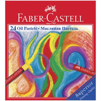 Пастель масляная Faber-Castell 24 цвета (superior quality)