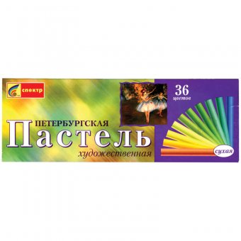 Пастель сухая "Петербургская", 36 цветов 91С-402