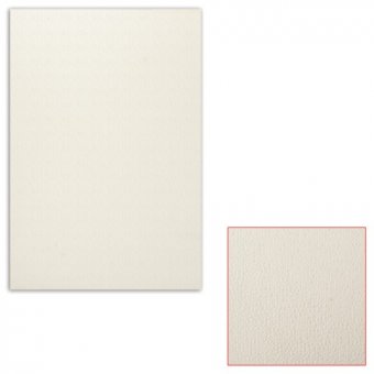 Белый картон грунтованный для масляной живописи 25х35см, 0,9мм, маслян.грунт, одностор,