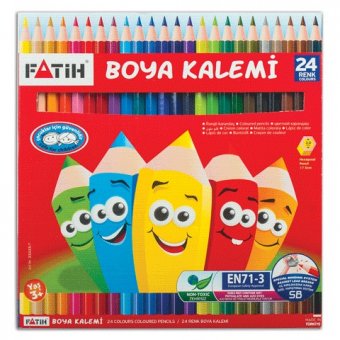 Карандаши цветные Pensan (Fatih)  24 цвета