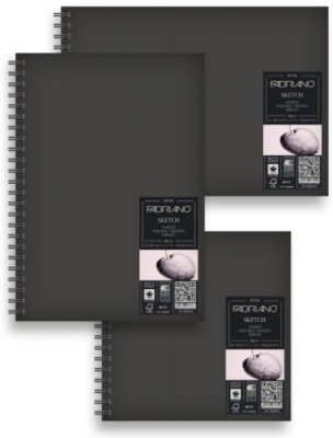 Блокнот для эскизов в твердой обложке Fabriano "Sketch" 14,8x21 см 80 л 110г/м.кв