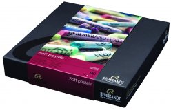 Набор пастели Talens Rembrandt 90 цветов (профессиональный) цвета портрет