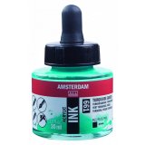 Чернила акриловые Talens Amsterdam 30 мл №610 Зеленый бирюзовый, 17206610