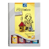 Набор акриловых красок Lefranc&Bourgeois Miss Deco Глянцевый 6 цветов по 50 мл