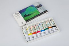 Набор масляных красок Ferrario Oil Master 8 цветов