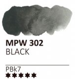 Акварель Mijello "Mission Silver Pan" 302 Черный