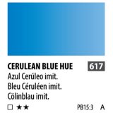 Краска акварельная ShinHanart PWC туба 15 мл № 617 (A) лазурно-синий