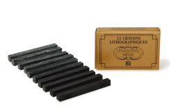 Карандаши литографические Lefranc&Bourgeois Charbonnel Copal экстра твердые 12 шт