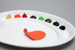 Палитра Mijello для акрила "Egg S", овальная