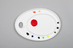 Палитра Mijello для акрила "Egg L", овальная