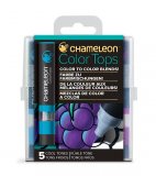 Набор цветовых блендеров Chameleon Color Tops Cool Tones 5 штук