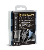 Набор цветовых блендеров Chameleon Color Tops Gray Tones 5 штук