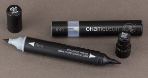Маркер Chameleon Color Tones глубокий черный BK4