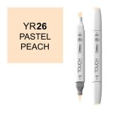 Маркер Touch Twin Brush 026 пастельный персиковый YR26