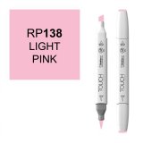 Маркер Touch Twin Brush 138 светлый розовый RP138