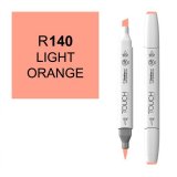 Маркер Touch Twin Brush 140 светлый оранжевый R140