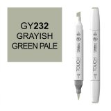 Маркер Touch Twin Brush 232 светлый серо-зеленый GY232