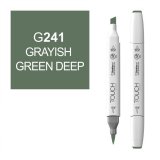 Маркер Touch Twin Brush 241 глубокий серо-синий G241