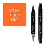 Маркер Touch Twin 211 тигровая лилия YR211