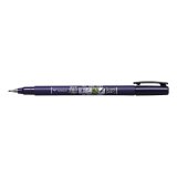 Маркер Tombow Fudenosuke hard с твердым наконечником черный