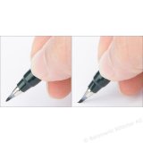 Маркер Tombow Fudenosuke soft с мягким наконечником черный