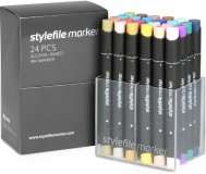 Набор маркеров Stylefile Classic 24 шт. основные цвета B