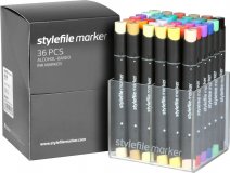 Набор маркеров Stylefile Classic 36 шт. основные цвета A