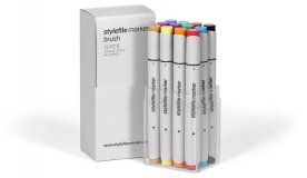 Набор маркеров Stylefile Brush 12 шт. основные цвета A