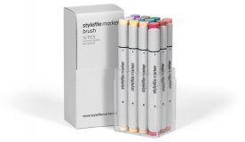 Набор маркеров Stylefile Brush 12 шт. основные цвета C