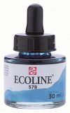 Акварель жидкая Ecoline банка 30 мл №578 Лазурный new