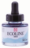 Акварель жидкая Ecoline банка 30 мл №580 Голубой пастельный new