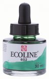 Акварель жидкая Ecoline банка 30 мл №602 Зеленый насыщенный new
