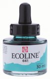 Акварель жидкая Ecoline банка 30 мл №661 Сине-зеленый new