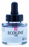 Акварель жидкая Ecoline банка 30 мл №738 Холодный серый new