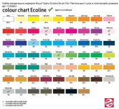 Набор маркеров Ecoline 5шт пастельные цвета