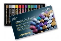 Пастель масляная Mungyo Gallery Oil Metallic 12 цветов