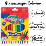 Фломастеры Colorino 12 цветов