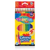 Карандаши цветные Colorino треугольные 12 цветов