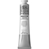 Алкидная краска W&N Griffin, 200мл, белый титан